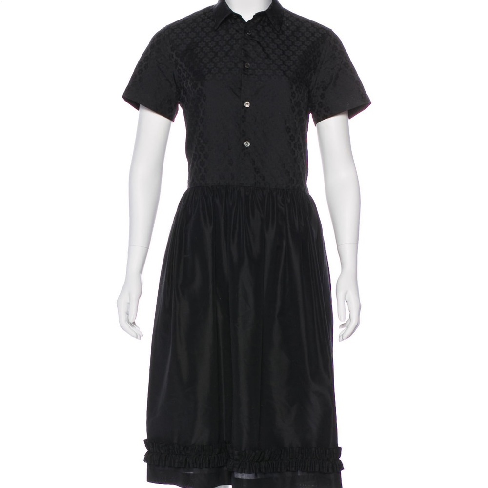 tricot COMME DES GARÇONS short midi dress
